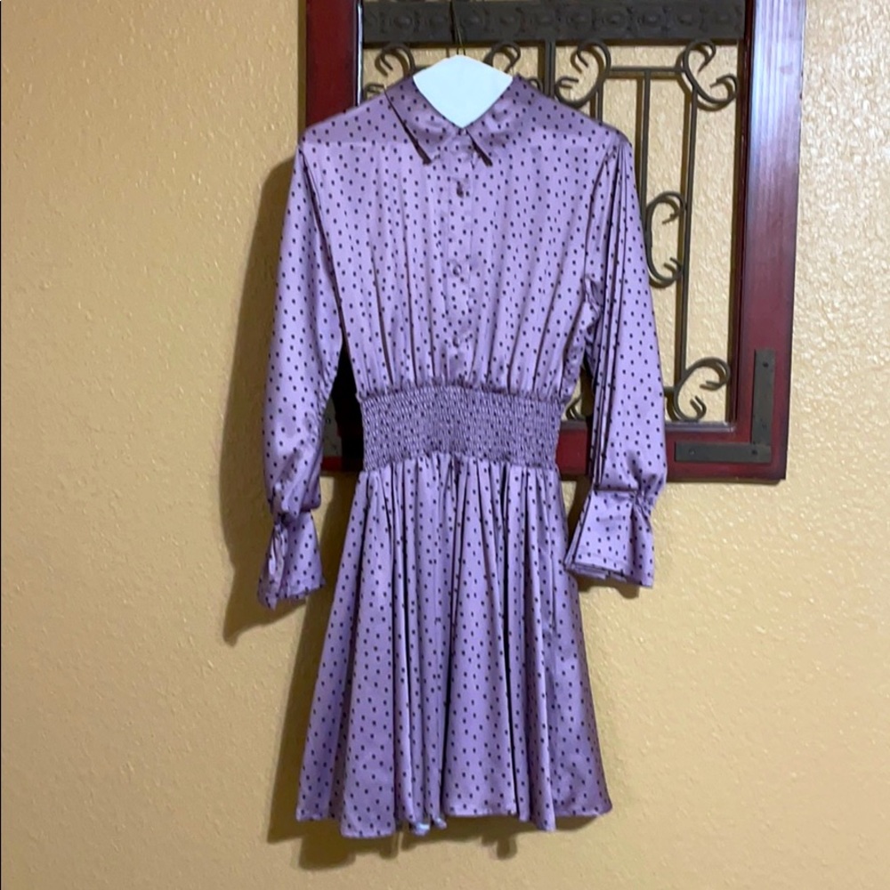 Gianni bini polka dot dress